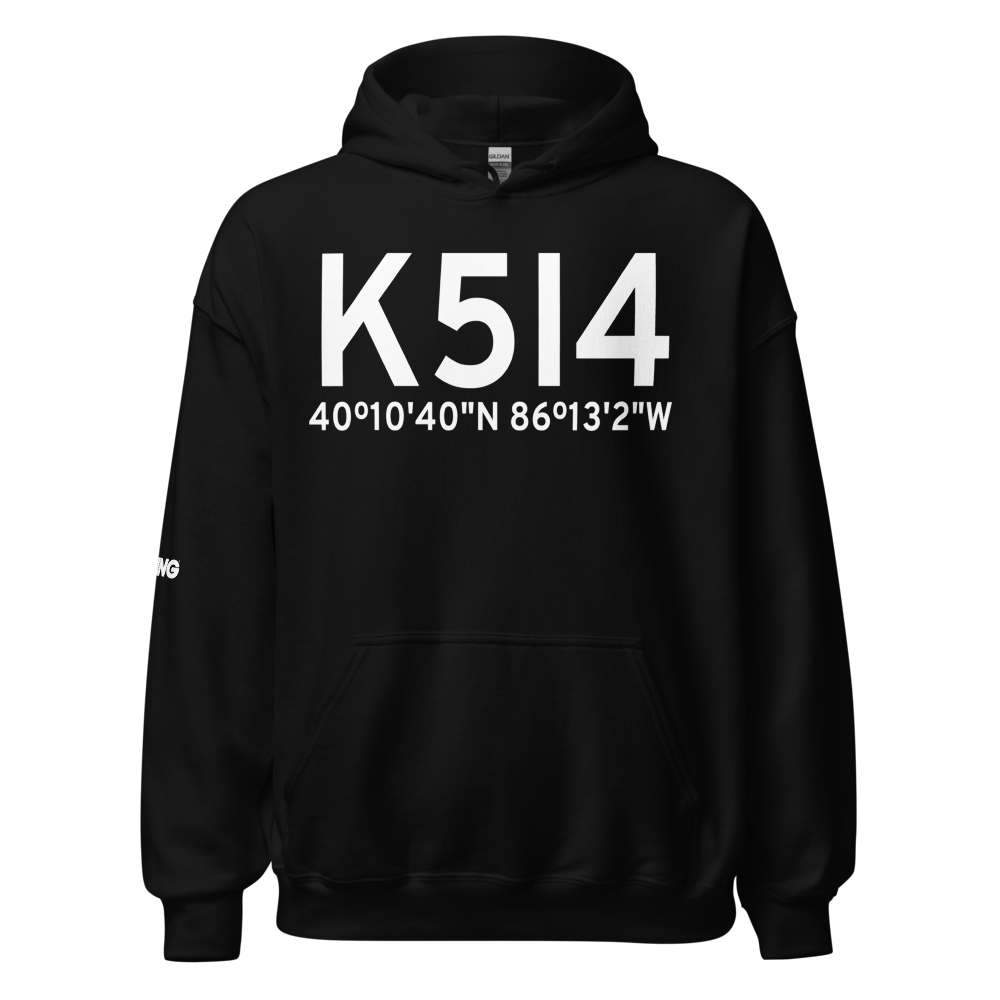 Sheridan Airport (K5I4) ICAO Hoodie Sweatshirt 