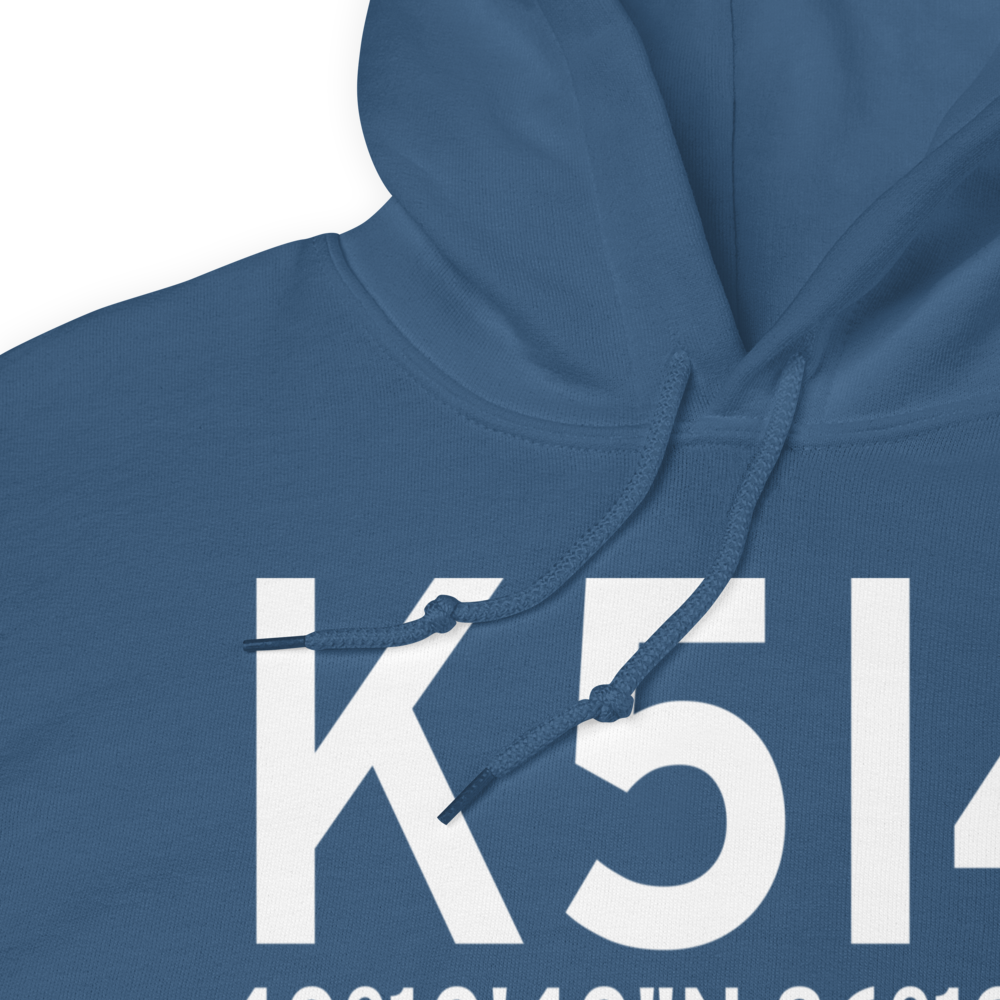 Sheridan Airport (K5I4) ICAO Hoodie Sweatshirt 