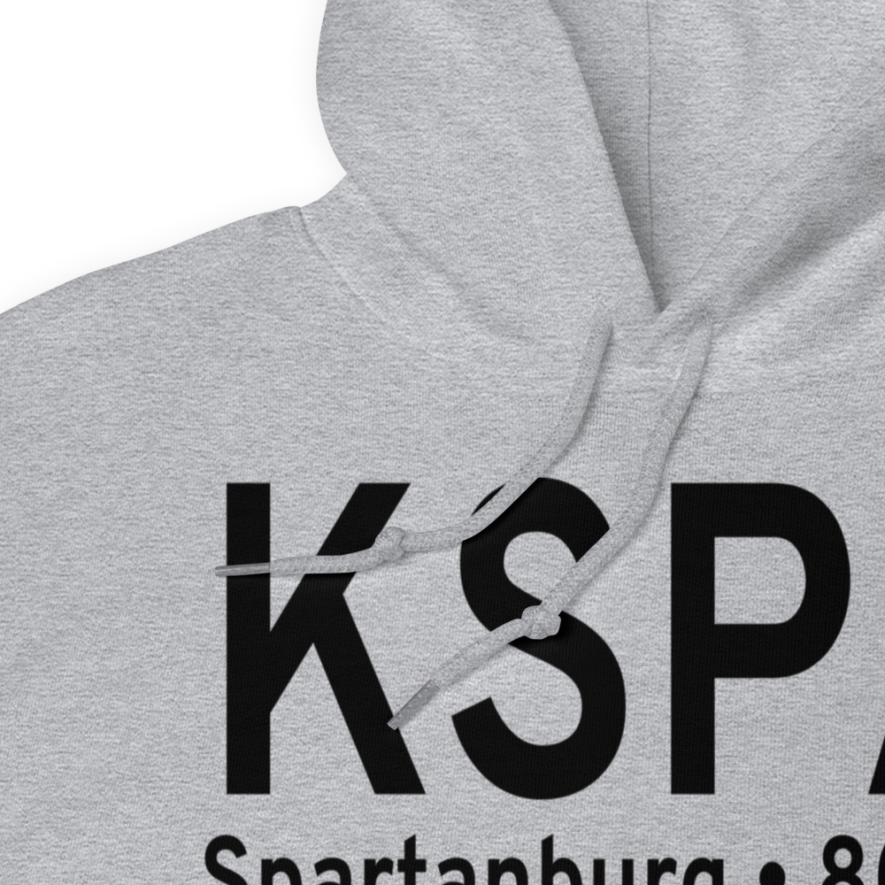 Spartanburg Downtown Memorial Airport (KSPA) ICAO Hoodie Sweatshirt 