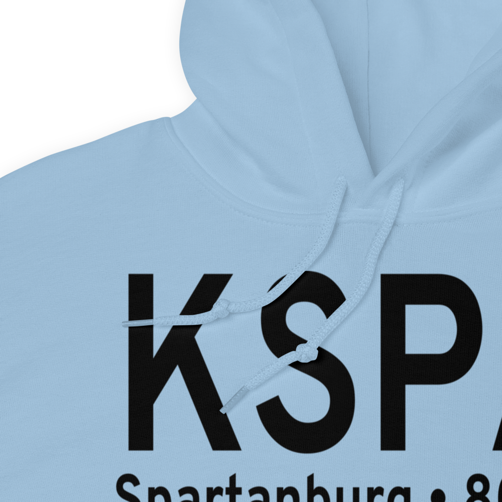 Spartanburg Downtown Memorial Airport (KSPA) ICAO Hoodie Sweatshirt 