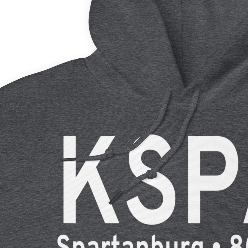 Spartanburg Downtown Memorial Airport (KSPA) ICAO Hoodie Sweatshirt 