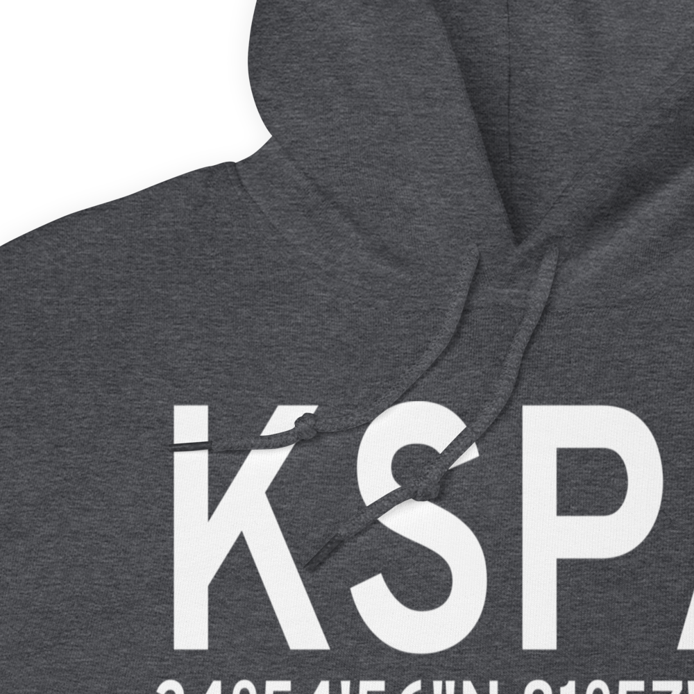Spartanburg Downtown Memorial Airport (KSPA) ICAO Hoodie Sweatshirt 