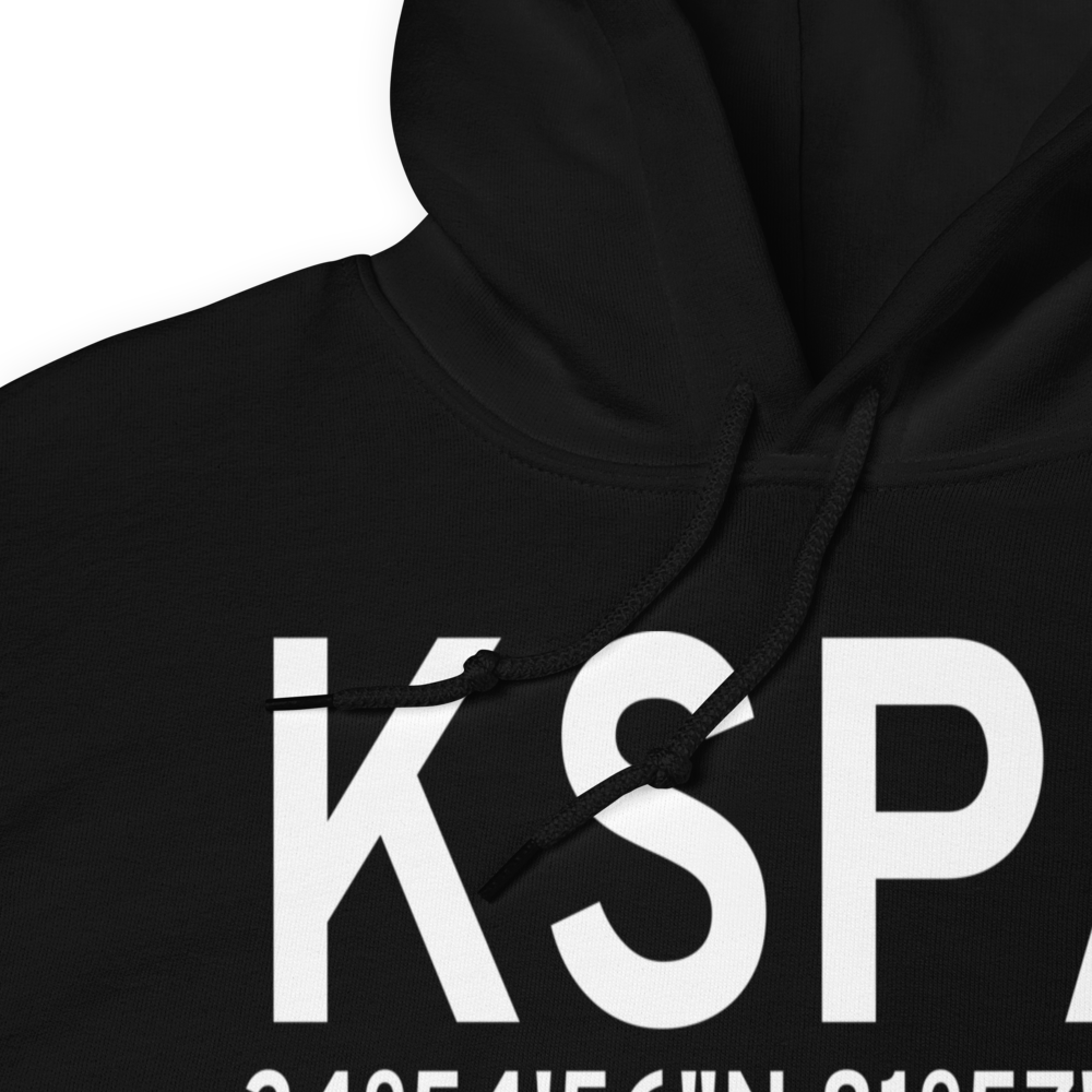 Spartanburg Downtown Memorial Airport (KSPA) ICAO Hoodie Sweatshirt 