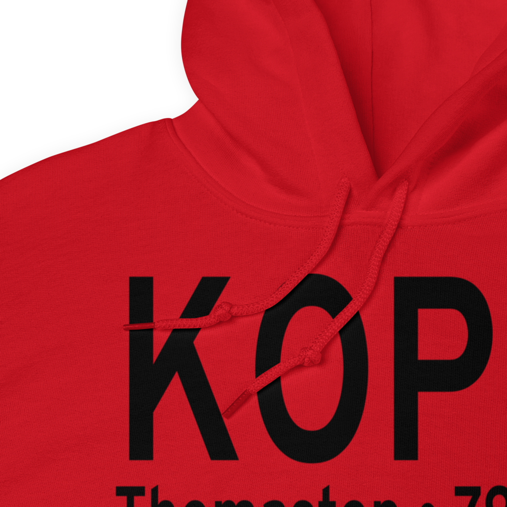 Thomaston Upson County Airport (KOPN) ICAO Hoodie Sweatshirt 
