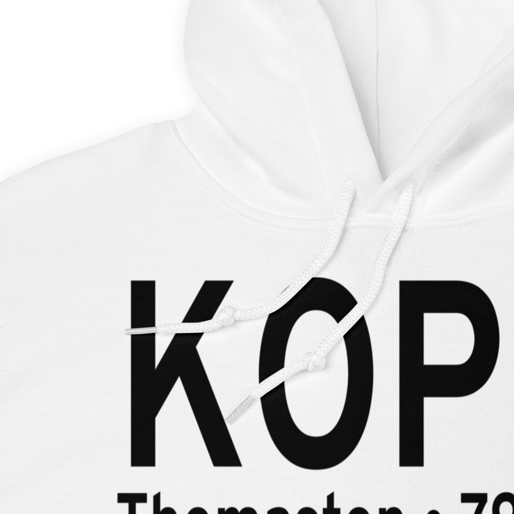 Thomaston Upson County Airport (KOPN) ICAO Hoodie Sweatshirt 
