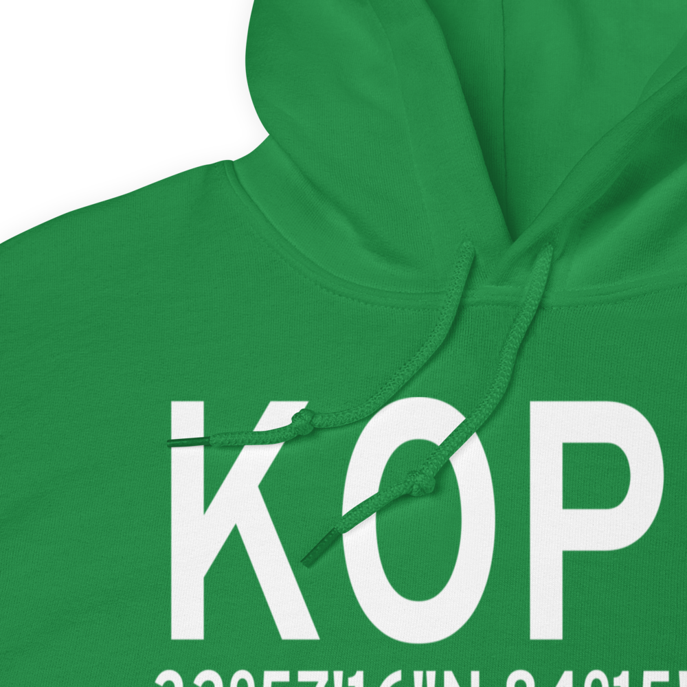 Thomaston Upson County Airport (KOPN) ICAO Hoodie Sweatshirt 