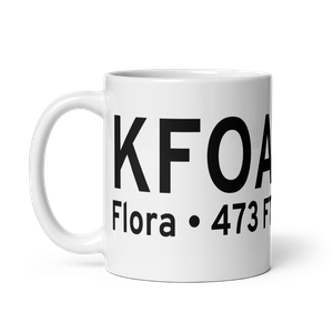 Flora Municipal Airport (KFOA) ICAO Mug