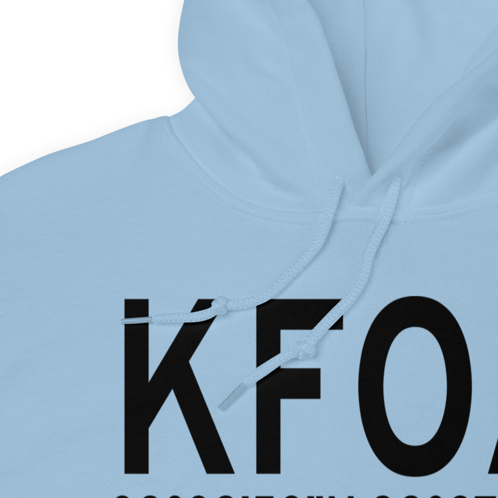 Flora Municipal Airport (KFOA) ICAO Hoodie Sweatshirt 