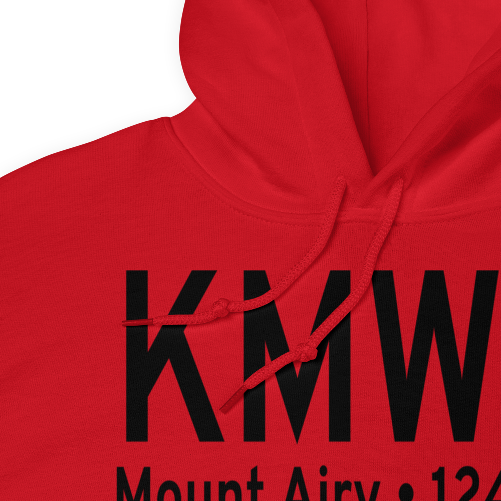 Mount Airy Surry County Airport (KMWK) ICAO Hoodie Sweatshirt 