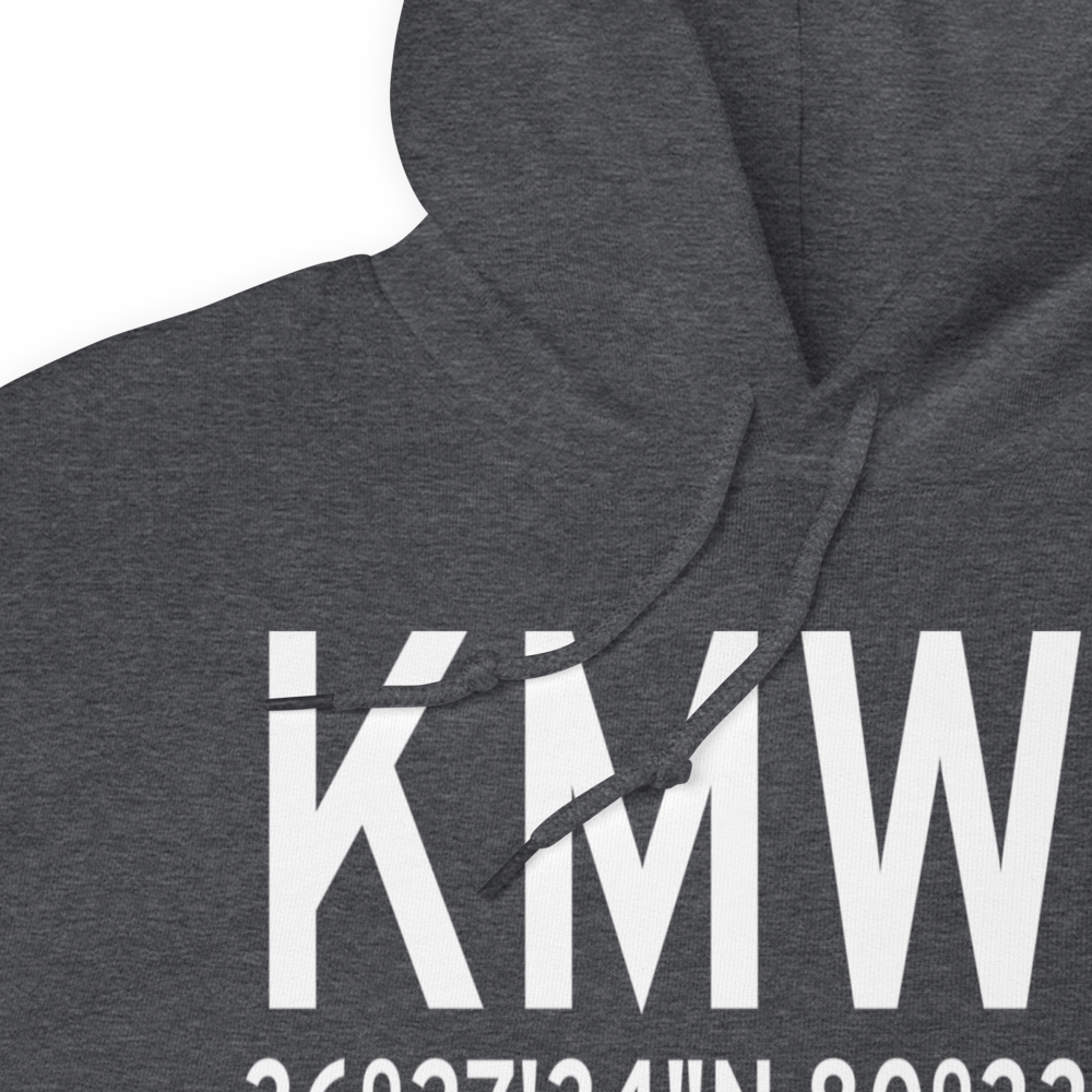 Mount Airy Surry County Airport (KMWK) ICAO Hoodie Sweatshirt 