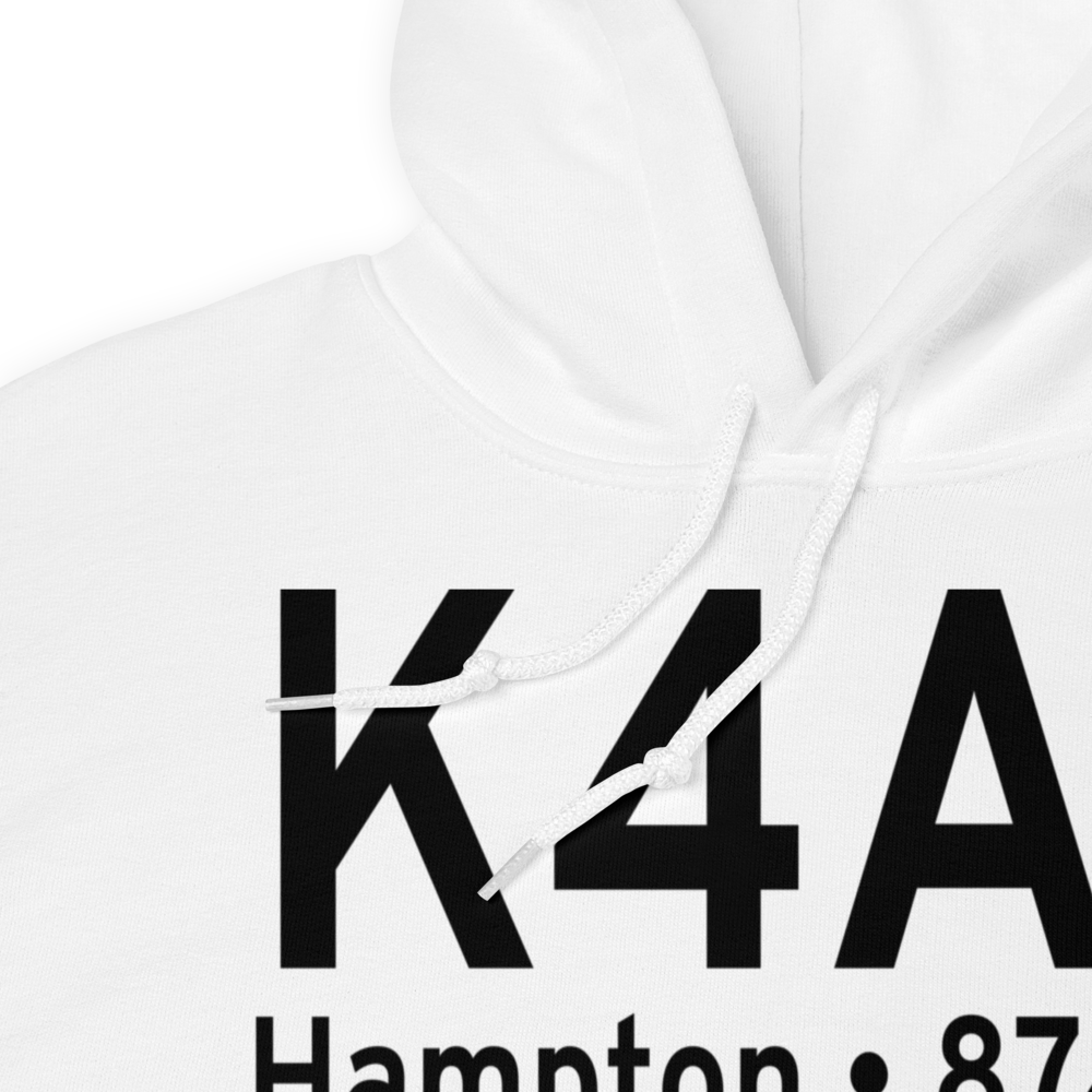 Henry County Airport (K4A7) ICAO Hoodie Sweatshirt 