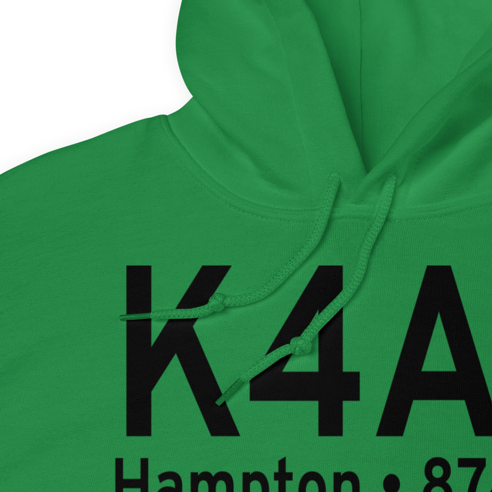 Henry County Airport (K4A7) ICAO Hoodie Sweatshirt 
