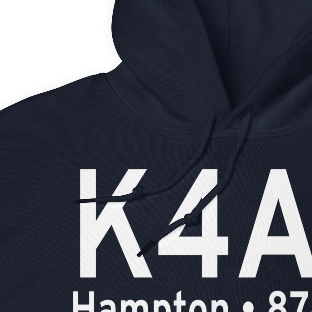 Henry County Airport (K4A7) ICAO Hoodie Sweatshirt 