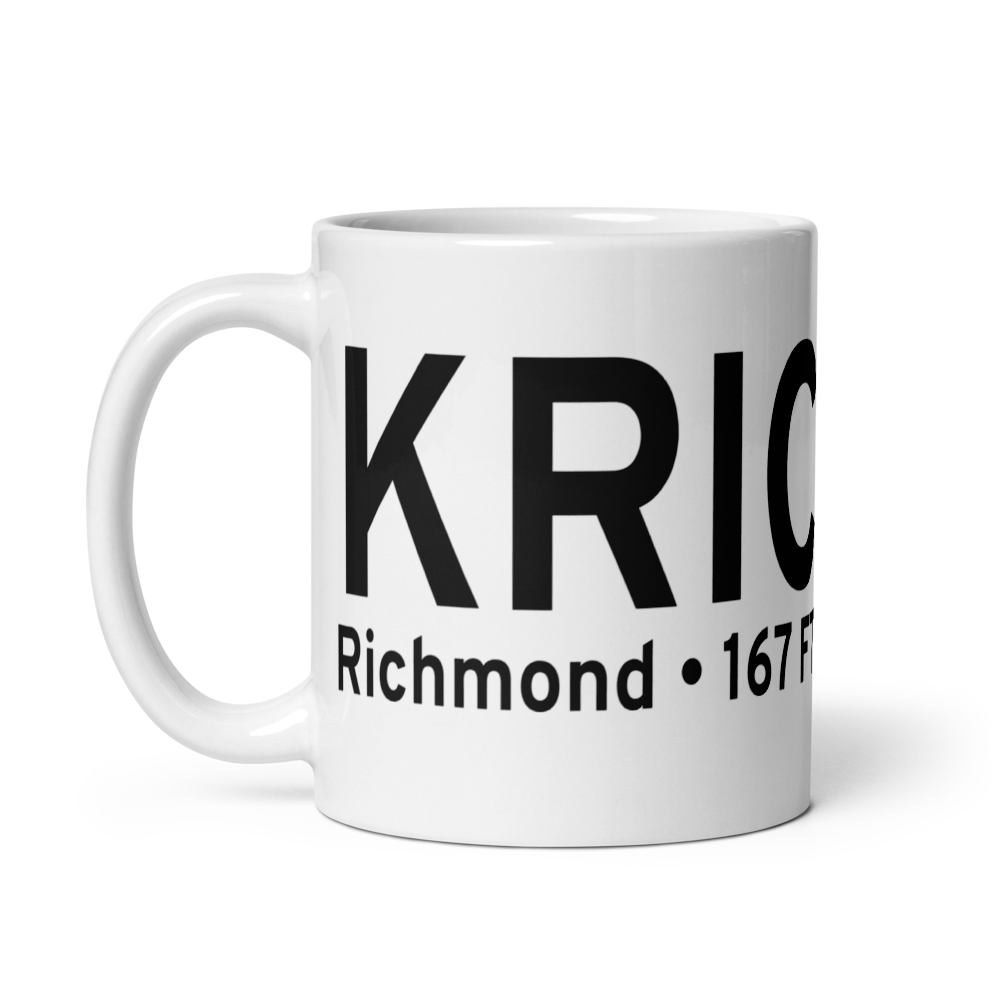 Richmond International Airport (KRIC) ICAO Mug 