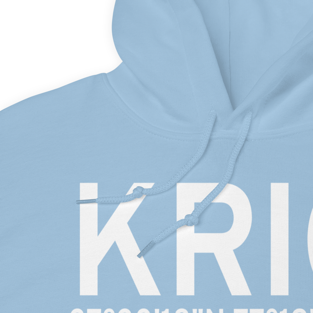 Richmond International Airport (KRIC) ICAO Hoodie Sweatshirt 