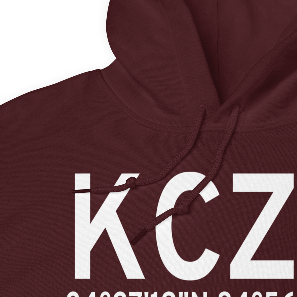 Tom B. David Field (KCZL) ICAO Hoodie Sweatshirt 
