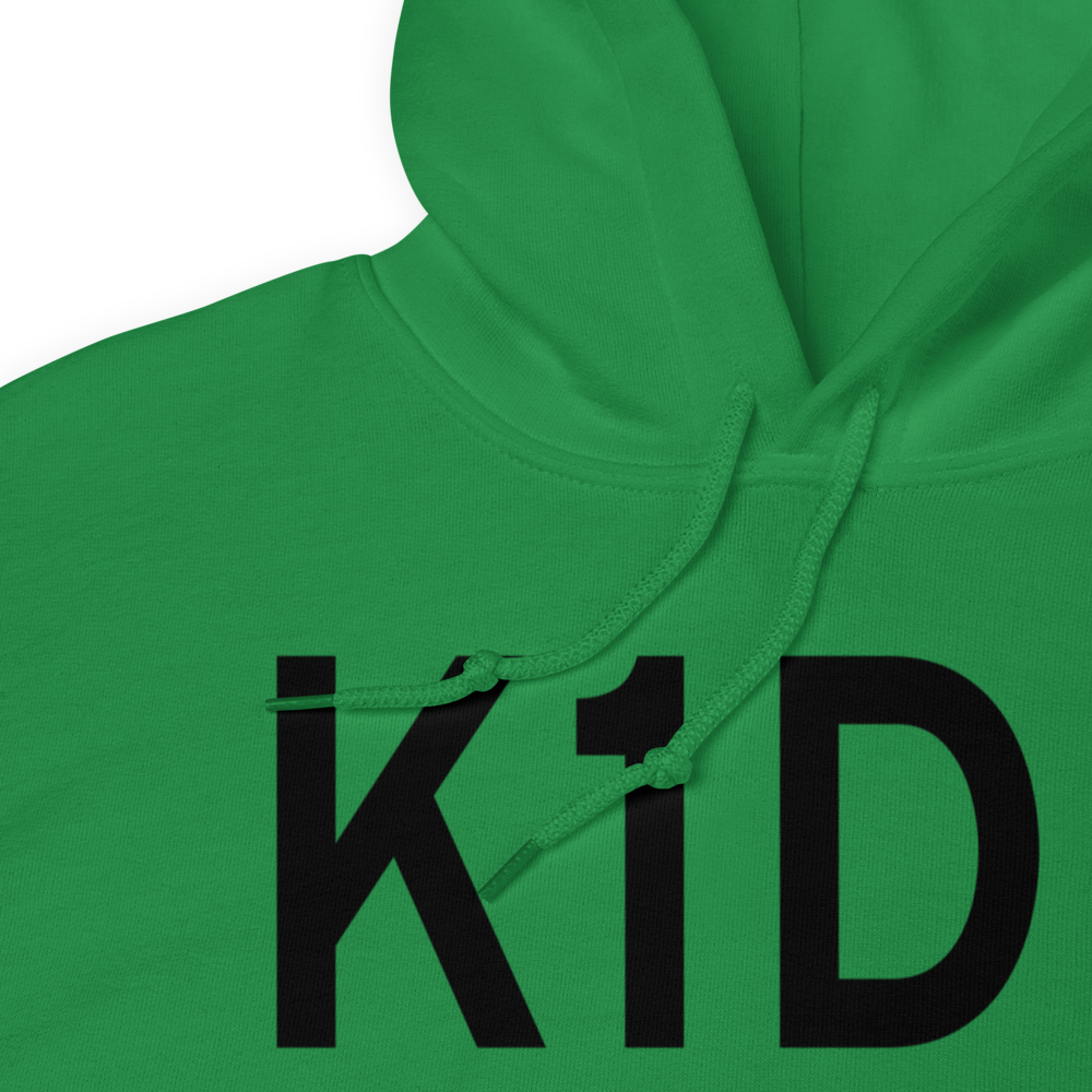 Redfield Municipal Airport (K1D8) ICAO Hoodie Sweatshirt 