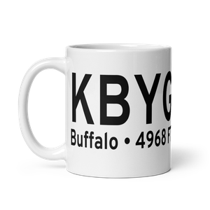Johnson County Airport (KBYG) ICAO Mug