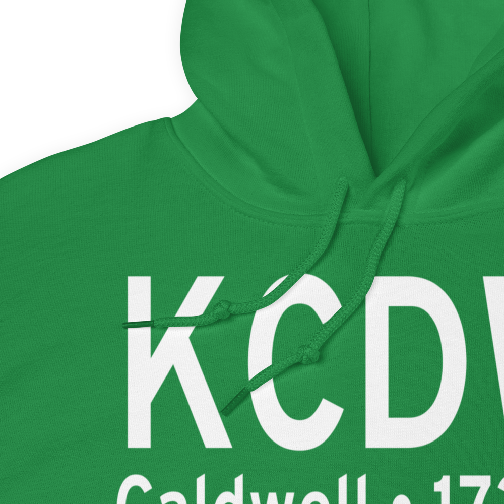 Essex County Airport (KCDW) ICAO Hoodie Sweatshirt 