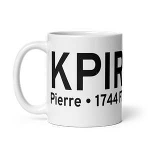 Pierre Regional Airport (KPIR) ICAO Mug