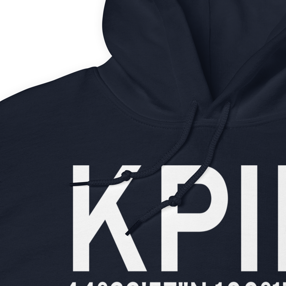 Pierre Regional Airport (KPIR) ICAO Hoodie Sweatshirt 