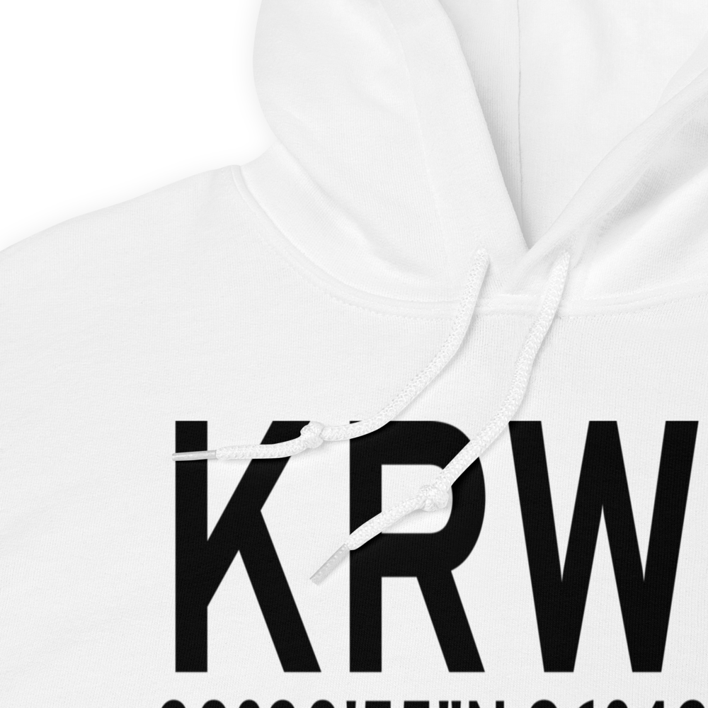 Caldwell Municipal Airport (KRWV) ICAO Hoodie Sweatshirt 