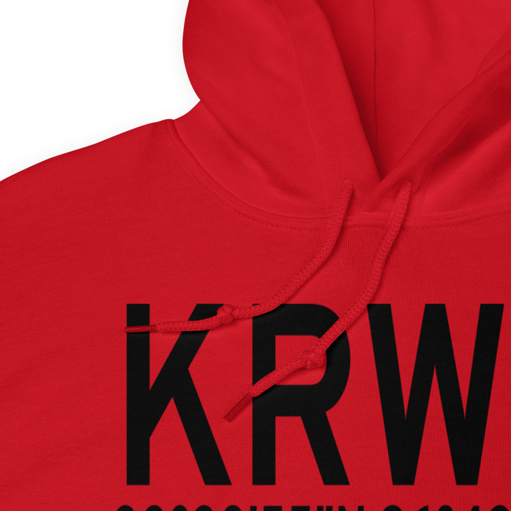 Caldwell Municipal Airport (KRWV) ICAO Hoodie Sweatshirt 