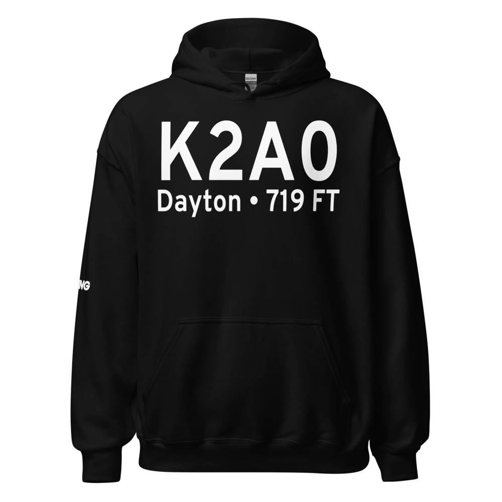Mark Anton Airport (K2A0) ICAO Hoodie Sweatshirt 