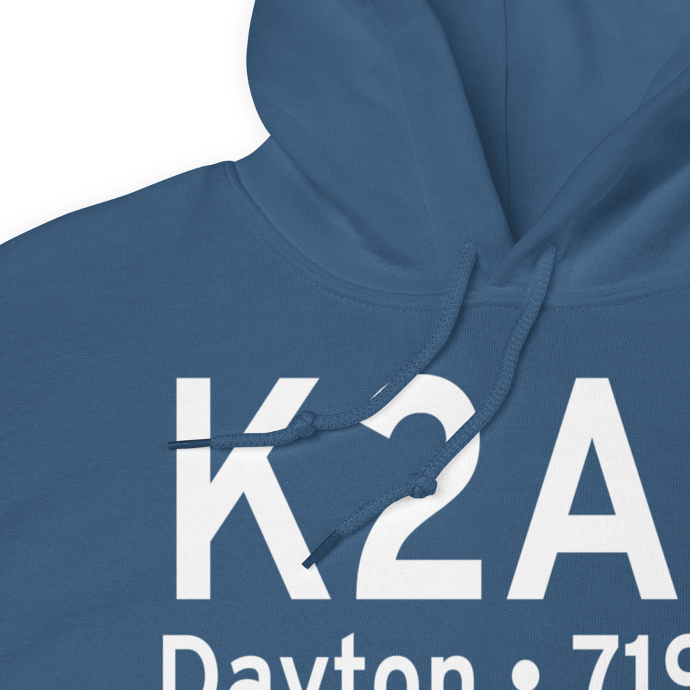 Mark Anton Airport (K2A0) ICAO Hoodie Sweatshirt 