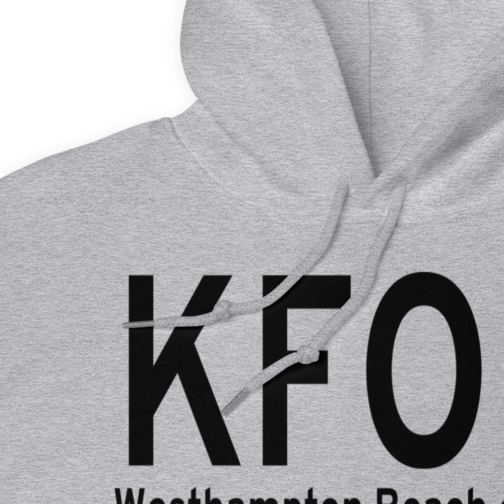 Francis S Gabreski Airport (KFOK) ICAO Hoodie Sweatshirt 