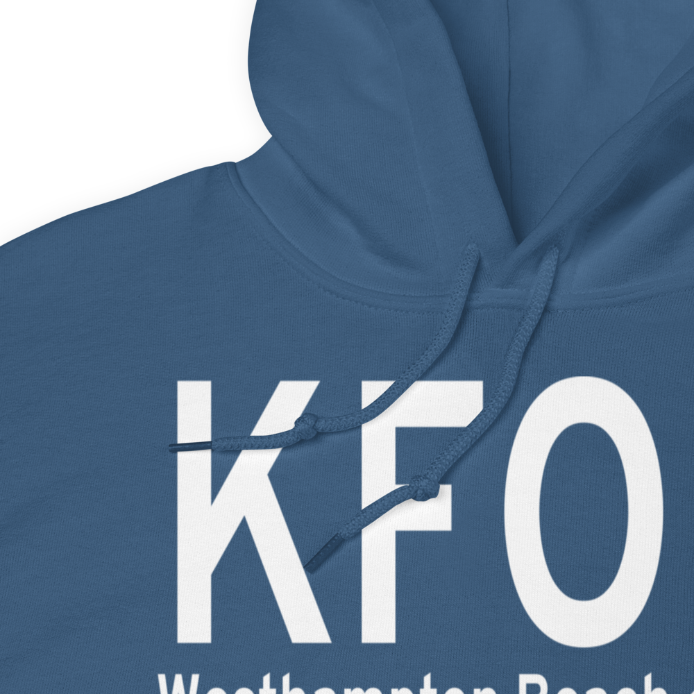 Francis S Gabreski Airport (KFOK) ICAO Hoodie Sweatshirt 