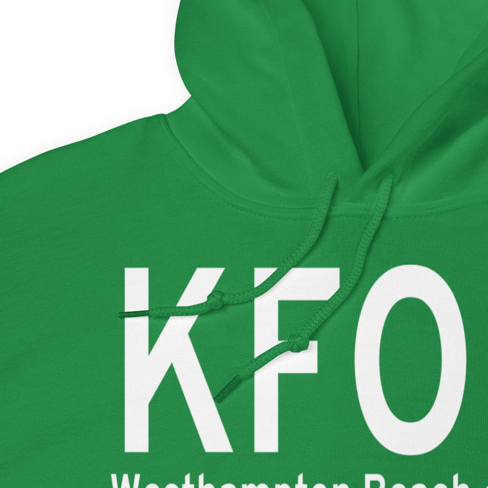 Francis S Gabreski Airport (KFOK) ICAO Hoodie Sweatshirt 