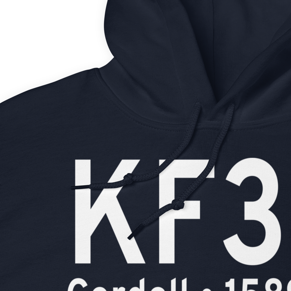 Cordell Municipal Airport (KF36) ICAO Hoodie Sweatshirt 