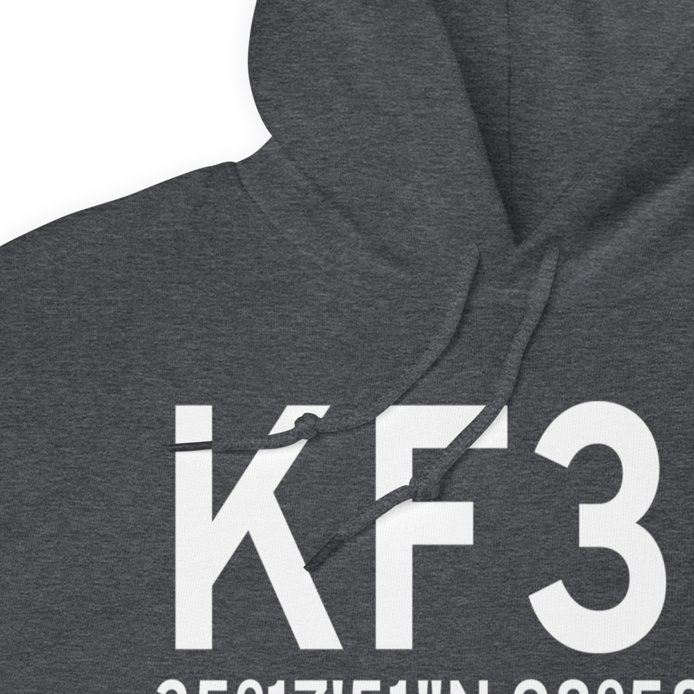 Cordell Municipal Airport (KF36) ICAO Hoodie Sweatshirt 