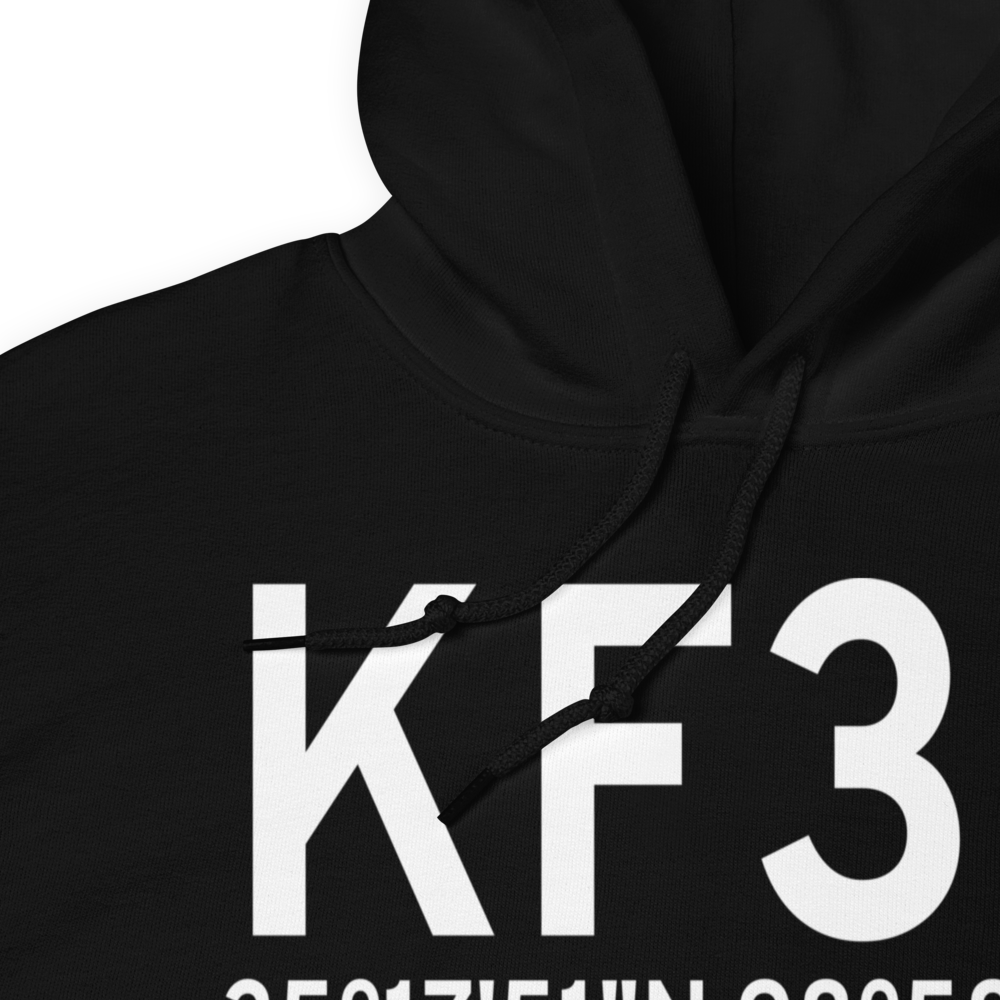 Cordell Municipal Airport (KF36) ICAO Hoodie Sweatshirt 