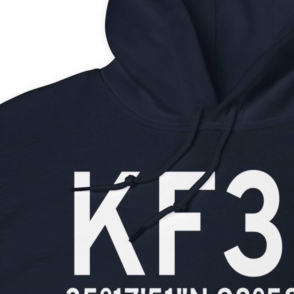 Cordell Municipal Airport (KF36) ICAO Hoodie Sweatshirt 