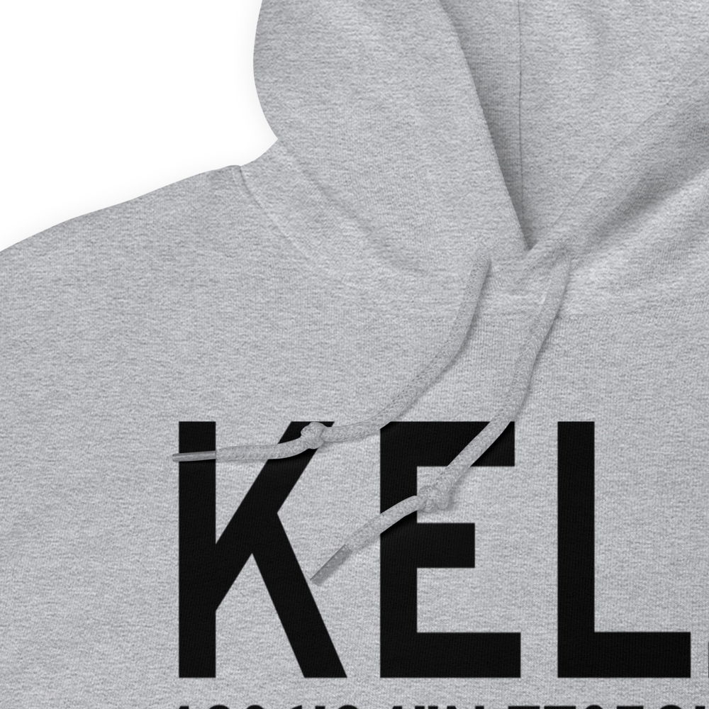 Wellsville Municipal Arpt,Tarantine Field (KELZ) ICAO Hoodie Sweatshirt 