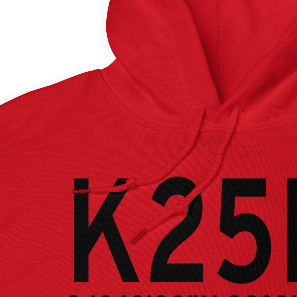 Ripley Airport (K25M) ICAO Hoodie Sweatshirt 