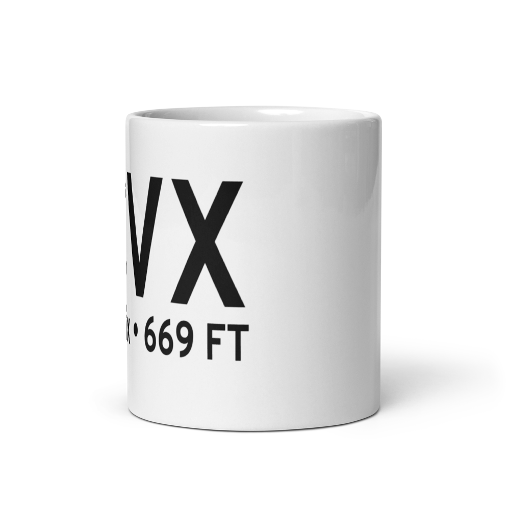 Charlevoix Municipal Airport (KCVX) ICAO Mug 