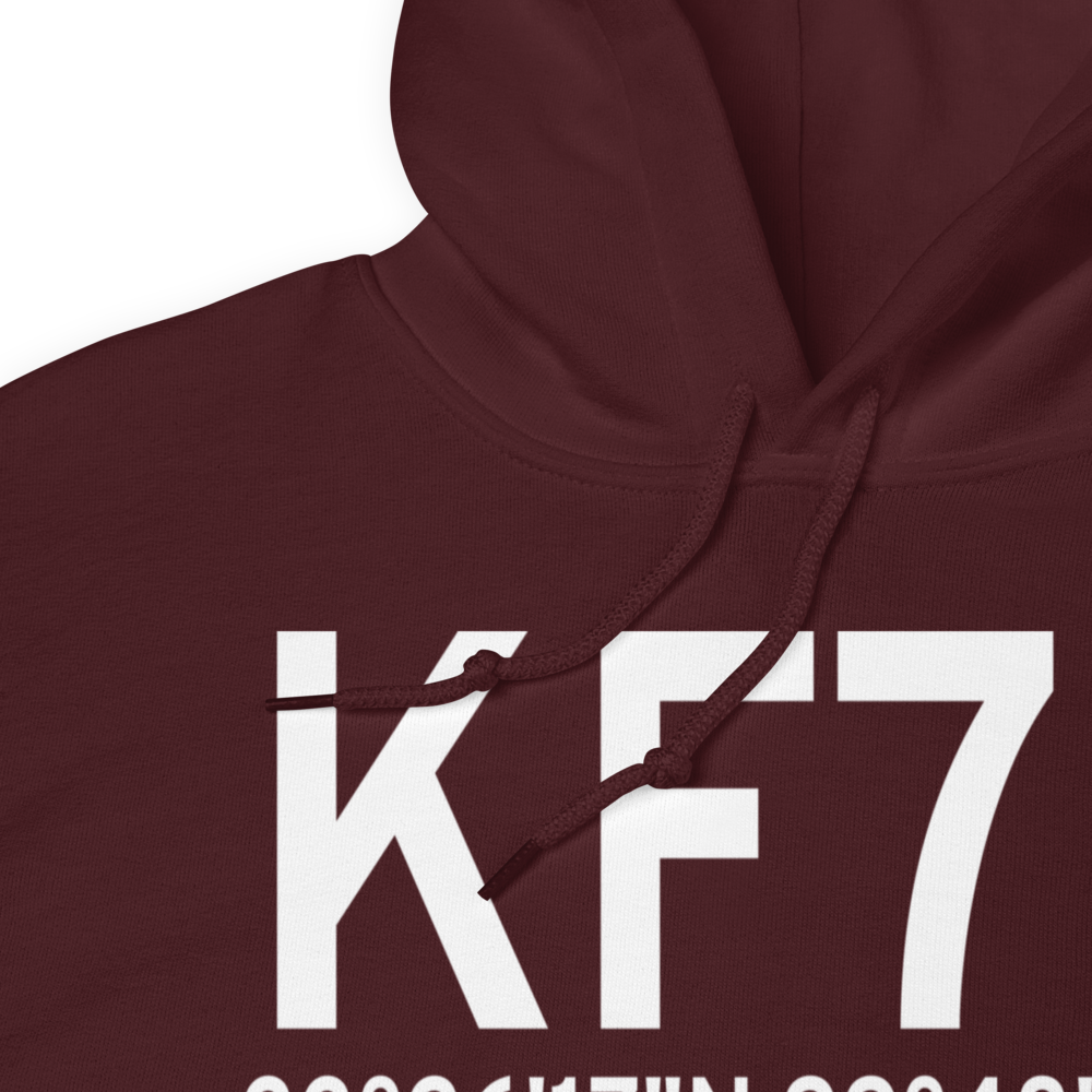 Harrison Field of Knox City Airport (KF75) ICAO Hoodie Sweatshirt 