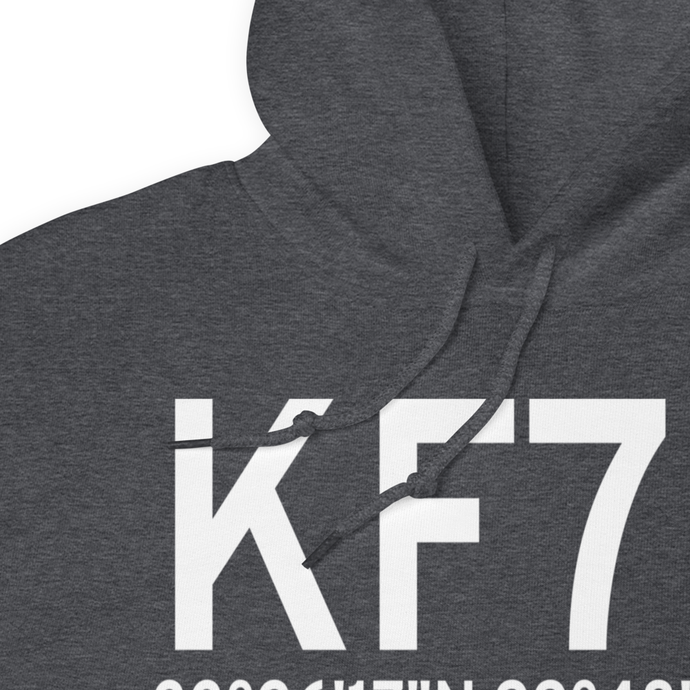 Harrison Field of Knox City Airport (KF75) ICAO Hoodie Sweatshirt 