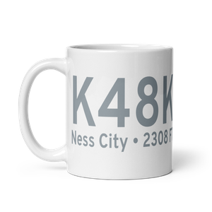 Ness City Municipal Airport (K48K) ICAO Mug