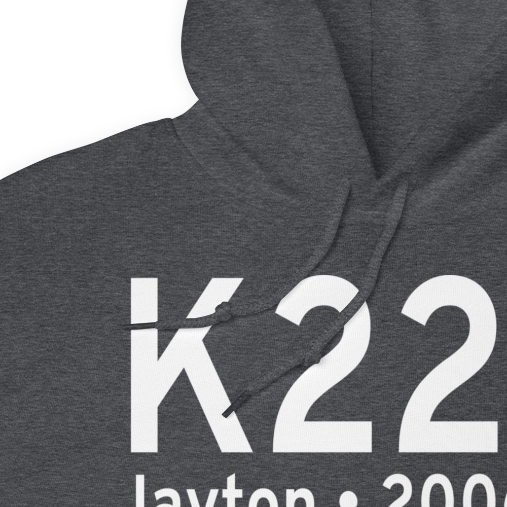 Kent County Airport (K22F) ICAO Hoodie Sweatshirt 