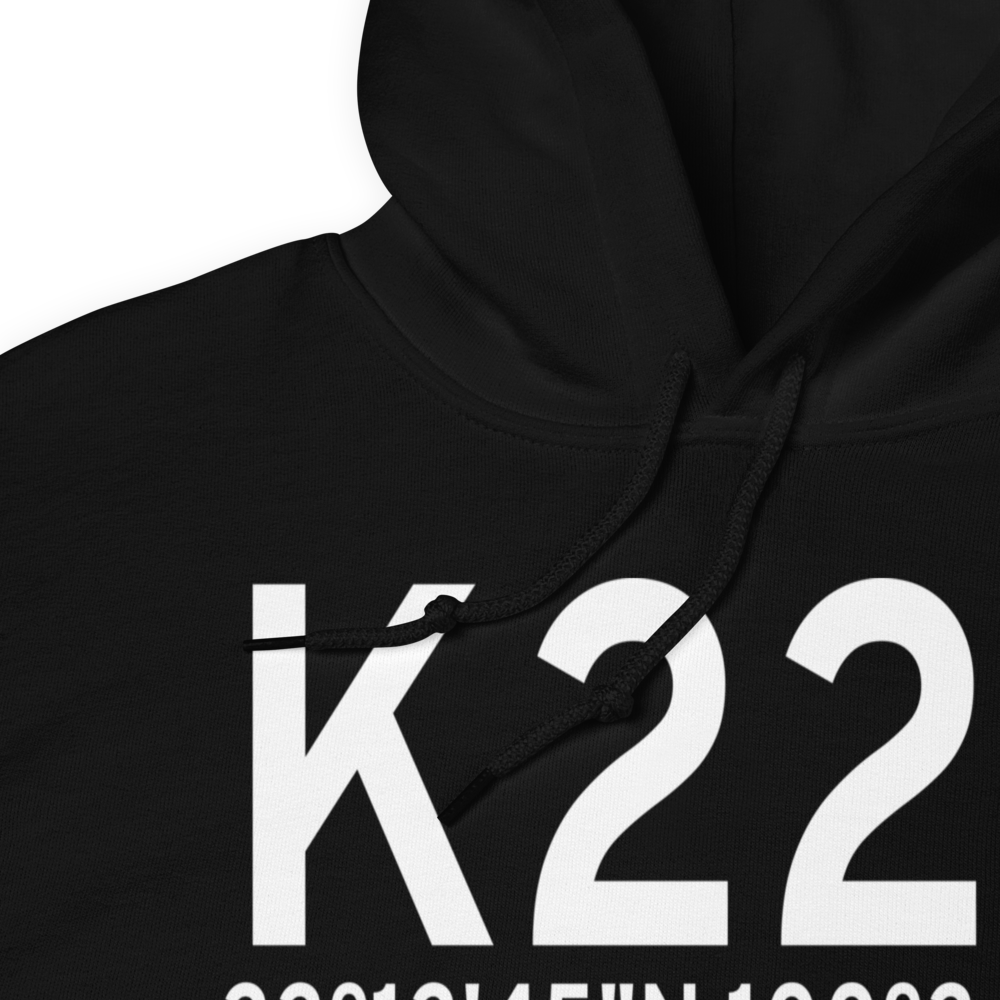 Kent County Airport (K22F) ICAO Hoodie Sweatshirt 