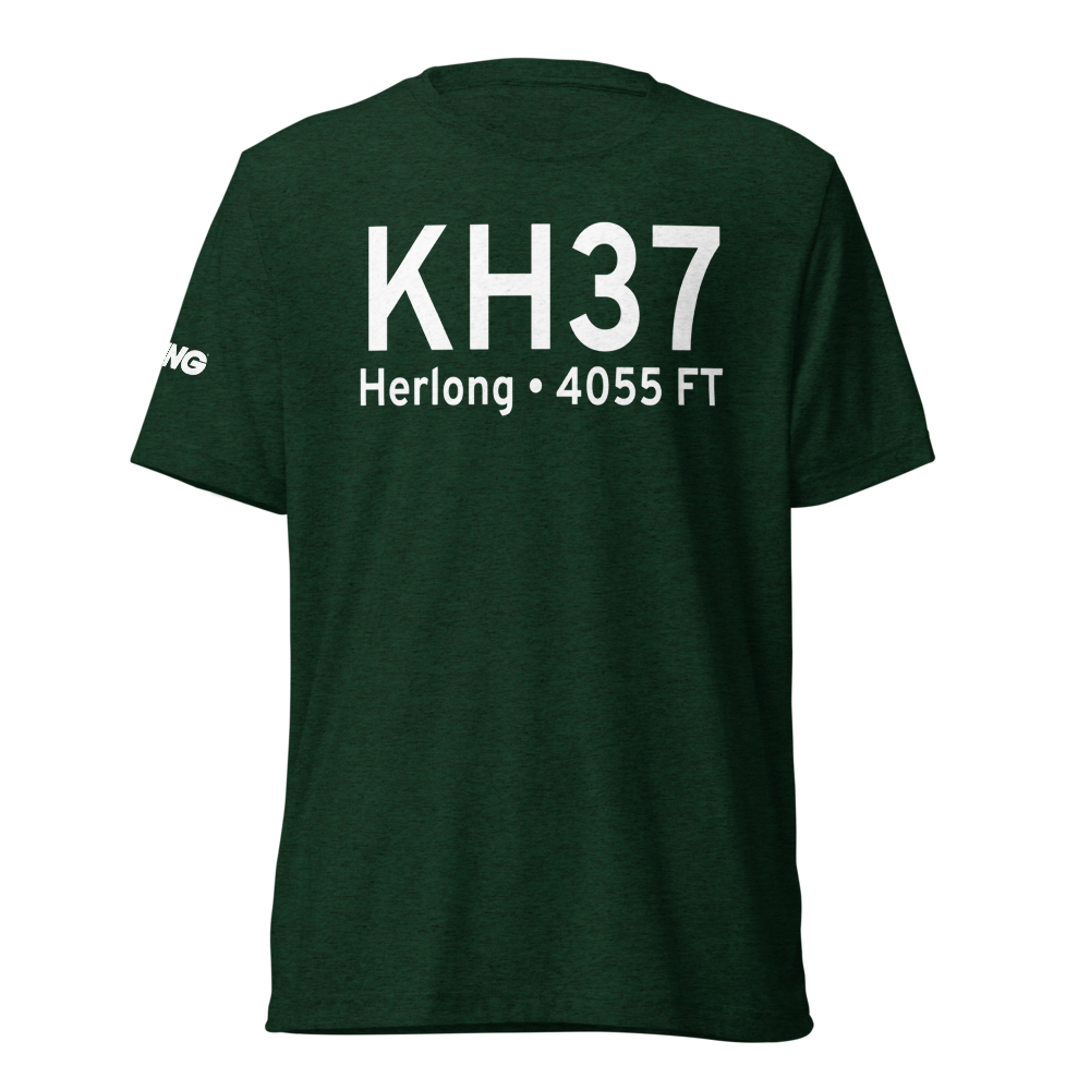 Herlong Airport (KH37) ICAO Tri-blend T-Shirt 