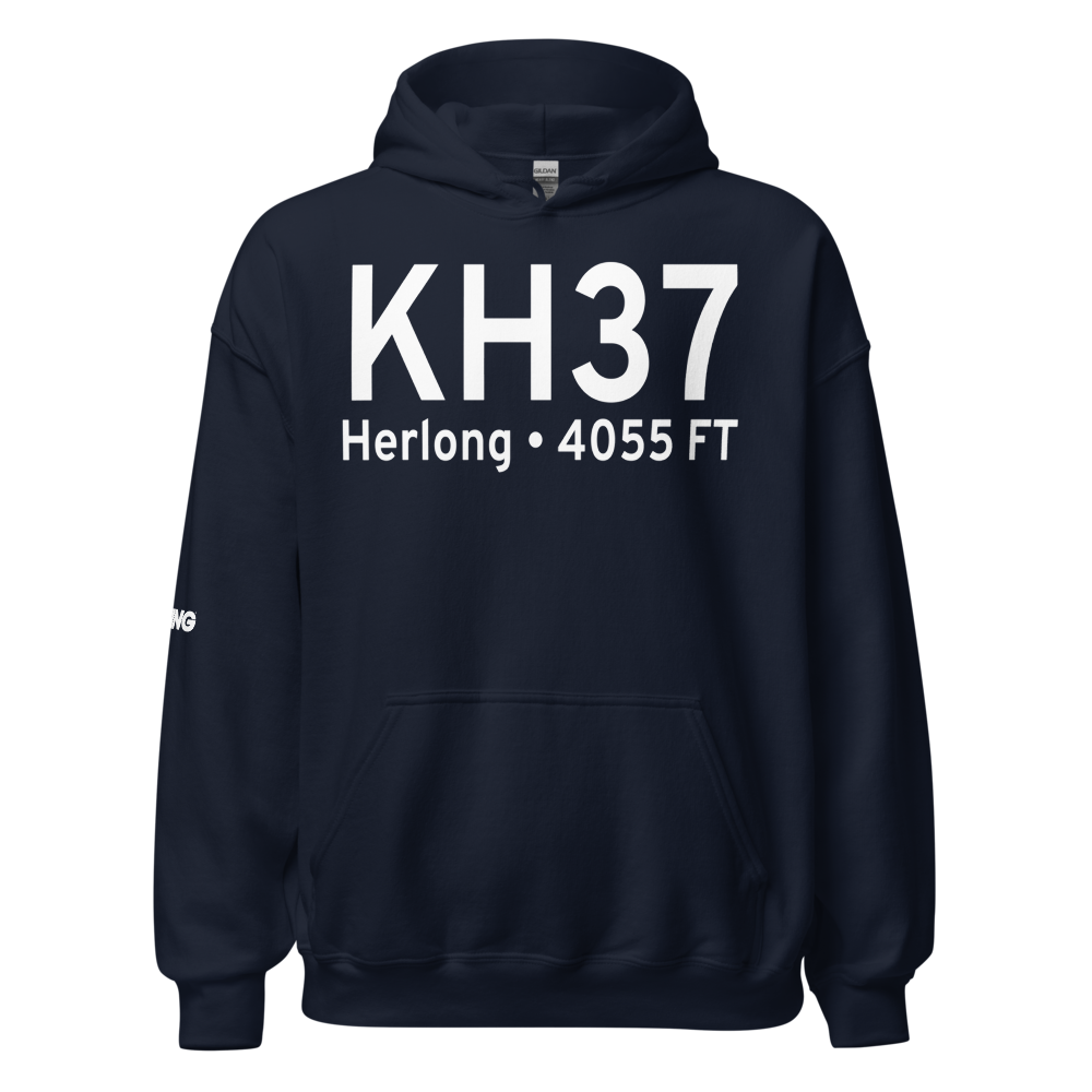 Herlong Airport (KH37) ICAO Hoodie Sweatshirt 