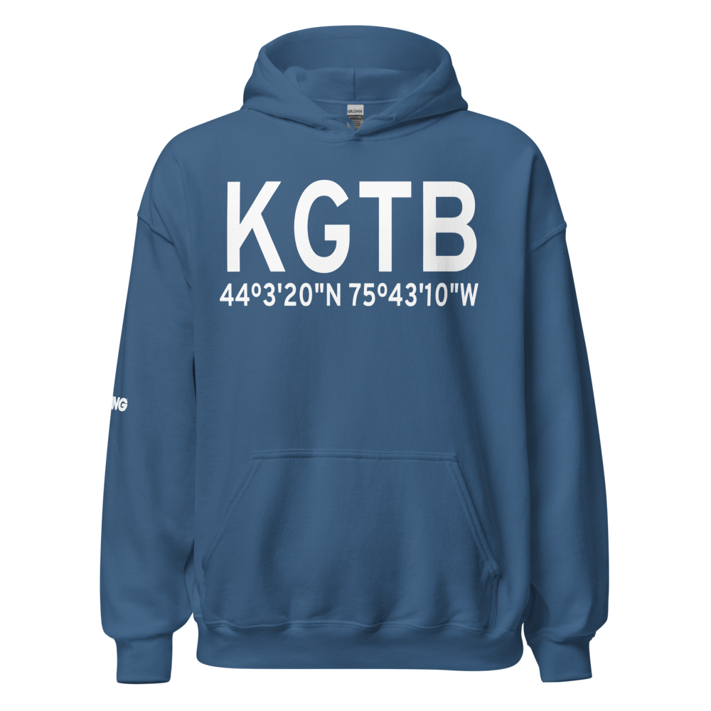 Wheeler Sack Army Air Field (KGTB) ICAO Hoodie Sweatshirt 