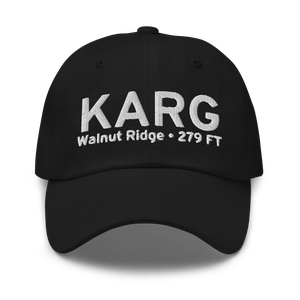 Walnut Ridge Regional Airport (KARG) ICAO Hat