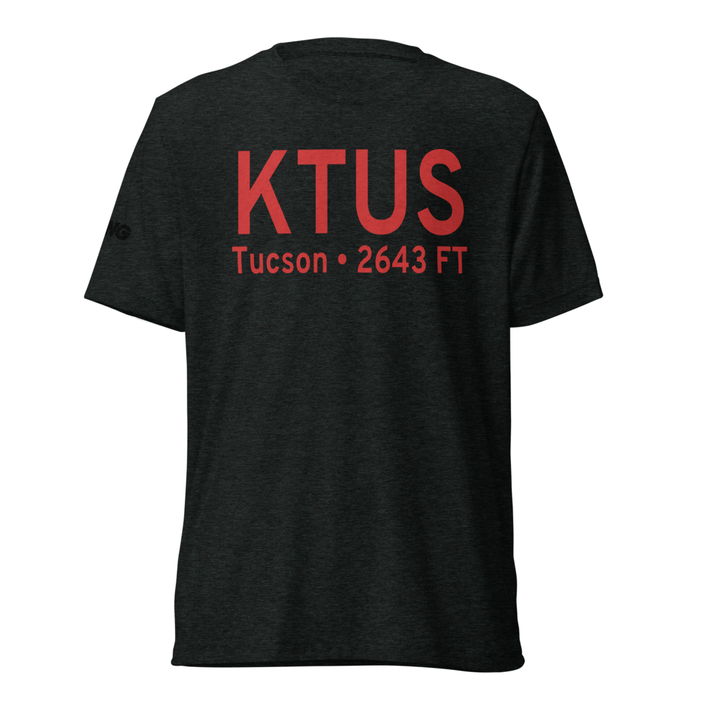 Tucson International Airport (KTUS) ICAO Tri-blend T-Shirt 