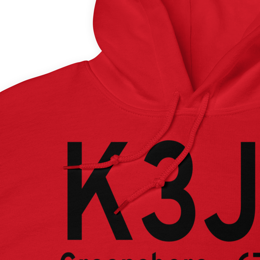 Greene County Regional Airport (K3J7) ICAO Hoodie Sweatshirt 